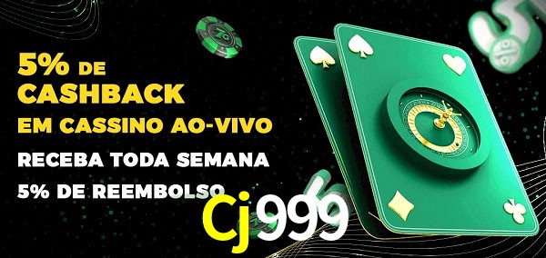 Promoções do cassino ao Vivo Cj999
